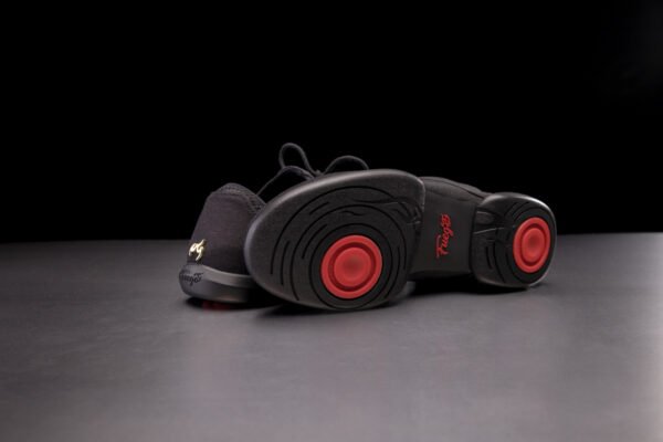 Fuego dansesko Split-Sole AllBlack