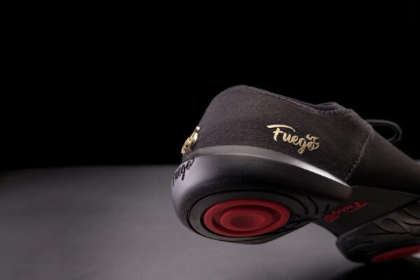Fuego dansesko Split-Sole AllBlack