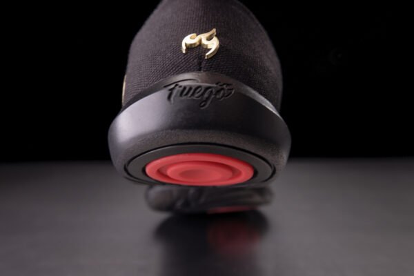 Fuego dansesko Split-Sole AllBlack