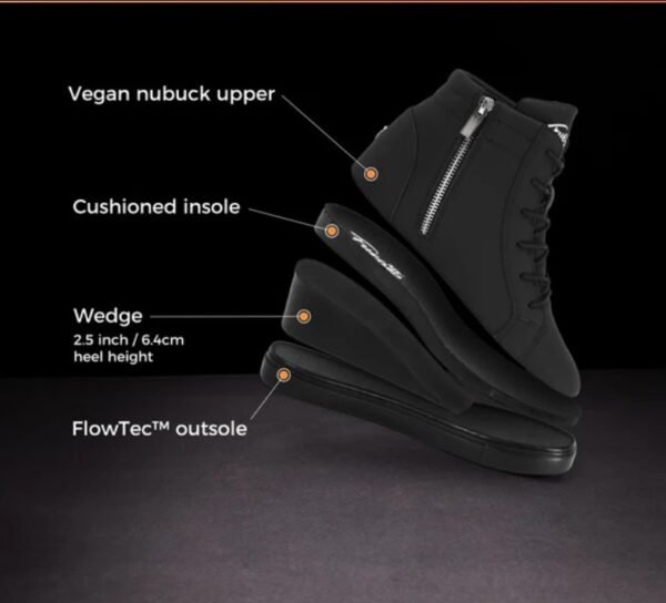 Fuego dansesko Wedge AllBlack