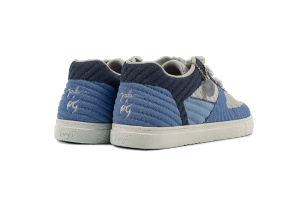 Fuego dansesko Low-Top Blue Jade