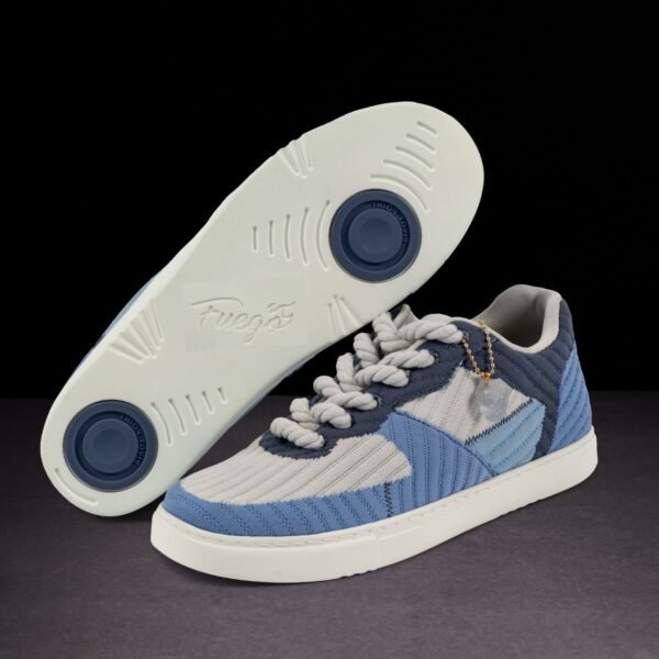 Fuego dansesko Low-Top Blue Jade