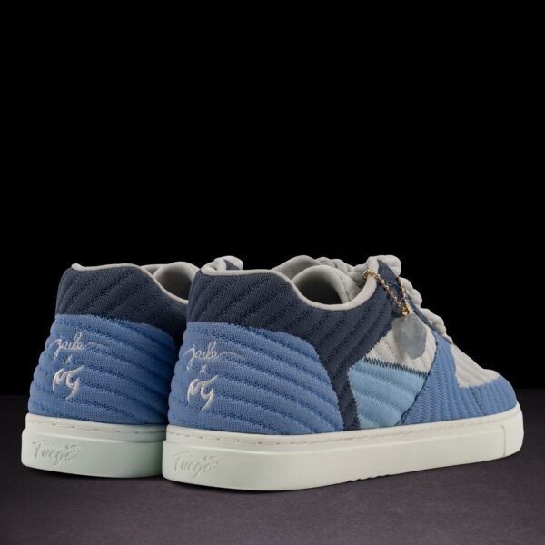 Fuego dansesko Low-Top Blue Jade