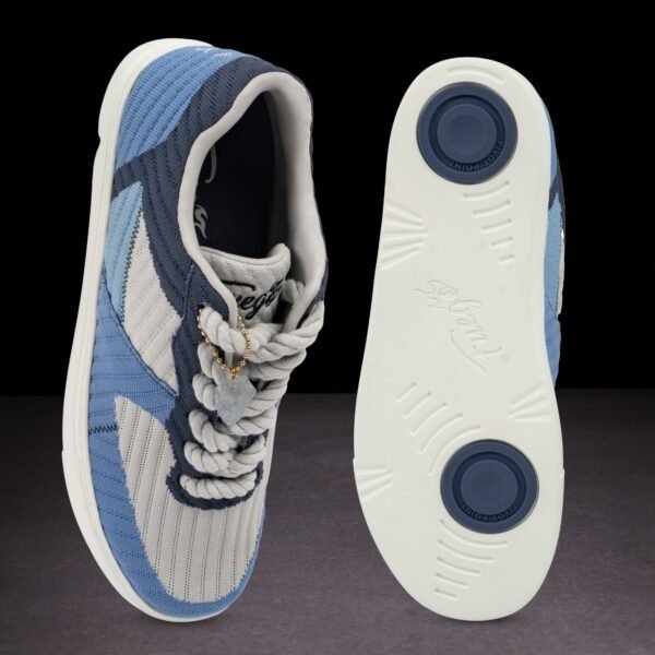 Fuego dansesko Low-Top Blue Jade