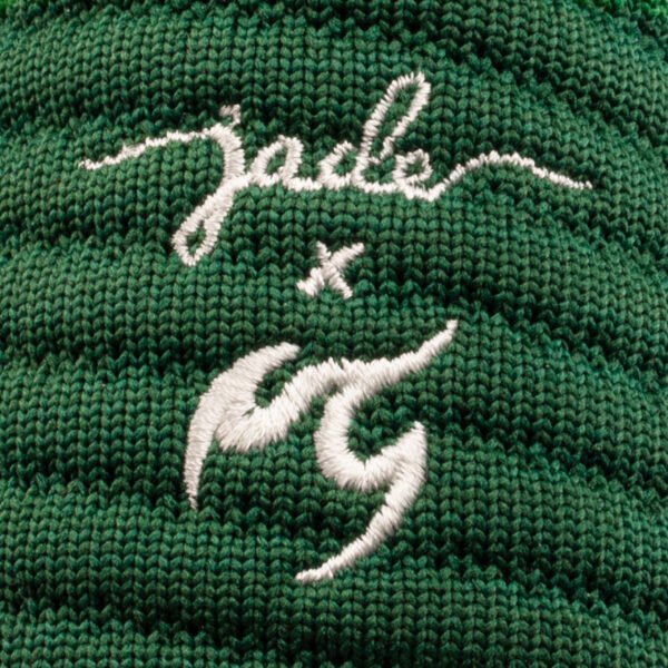 Fuego_Lowtop_GreenJade_FGO_Product3-3-back-embroidery-closeup Fuego dansesko Low-Top Green Jade