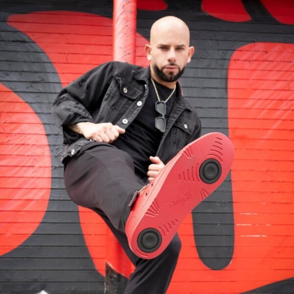 red-ataca-low-top-1144652362 Fuego dansesko Low-Top Red