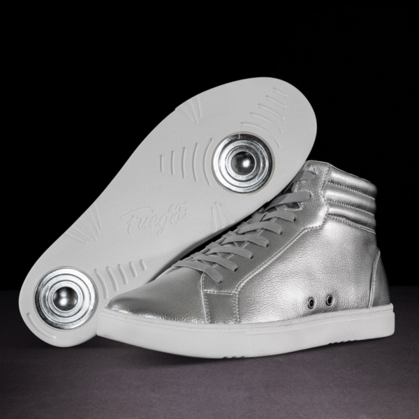Fuego dansesko High-Top Silver