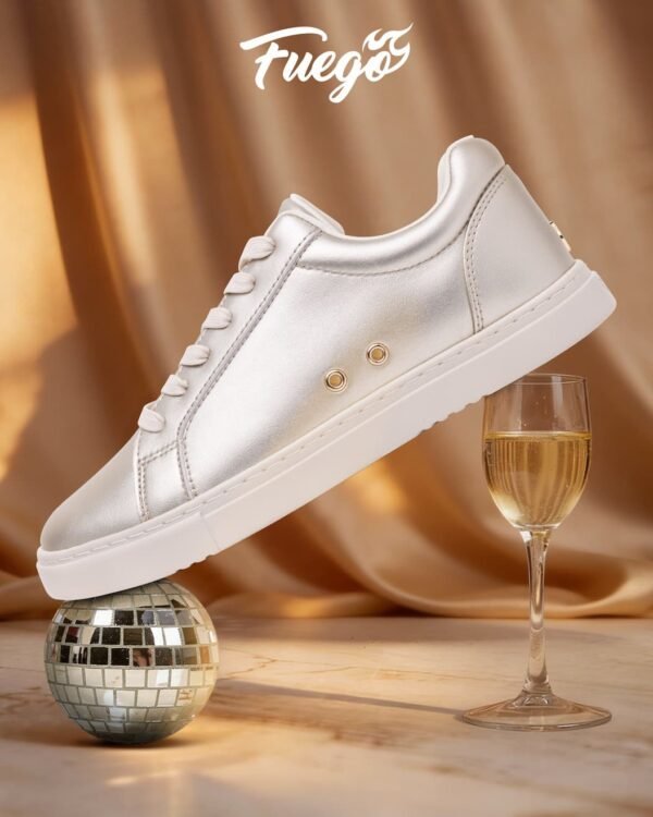 Fuego dansesko modell Low-Top Champagne / Sjampanje