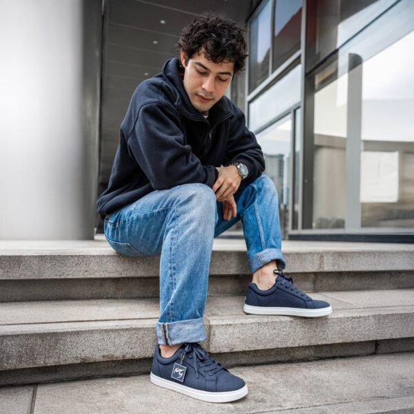 Fuego dansesko modell Low-Top Navy Blue / Marineblå