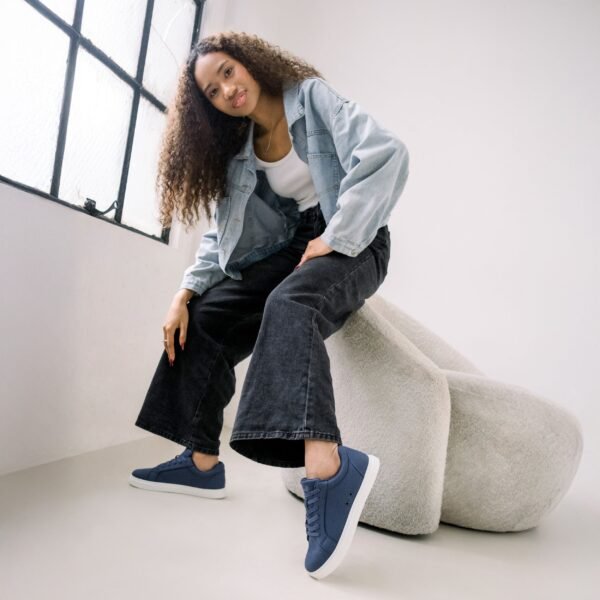 Fuego dansesko modell Low-Top Navy Blue / Marineblå