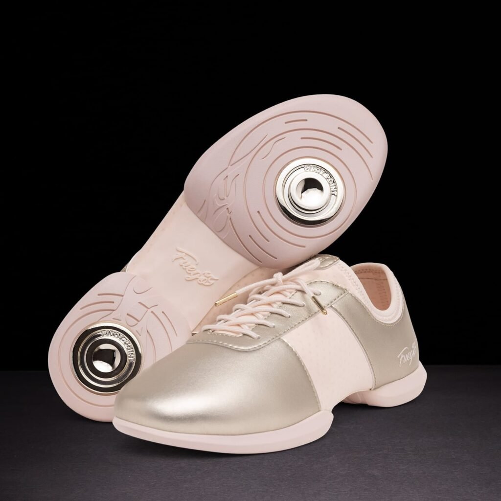 Fuego dansesko modell Split-Sole Champagne